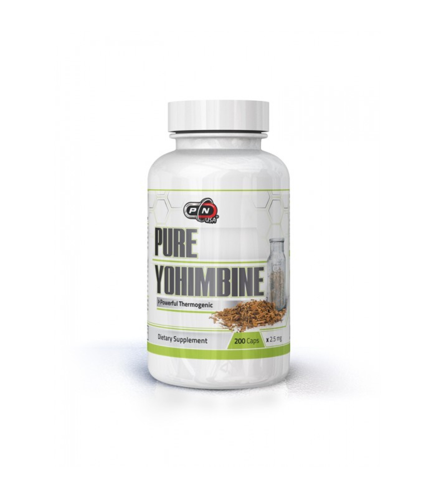 Pure Nutrition - 100% Pure Yohimbine / 200 caps.​